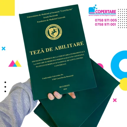 lucrare diploma coperta harcover premium