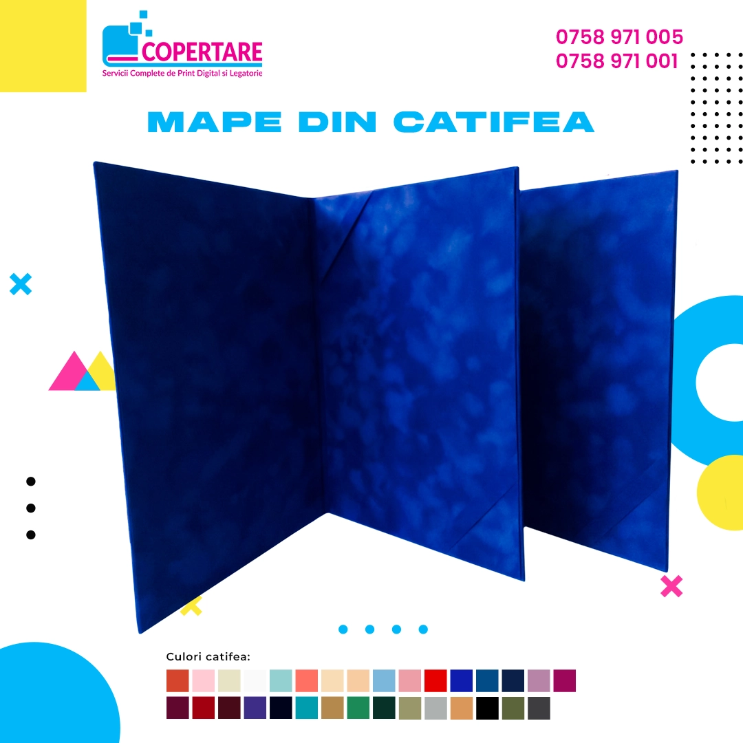 mapa catifea albastru royal_mapa catifea mape din catifea albastru regal