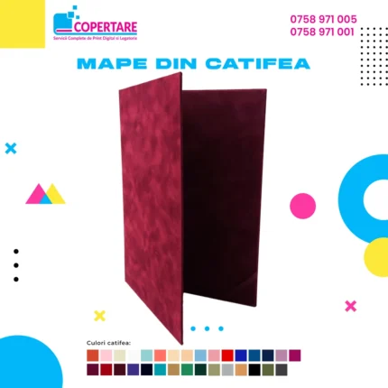 mape din catifea visiniu