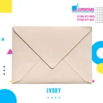 Plicuri din catifea ivory