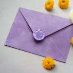 Plicuri din catifea lila - imagine 2