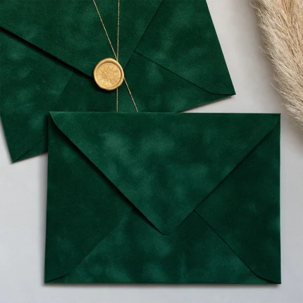 plicuri din catifea verde inchis